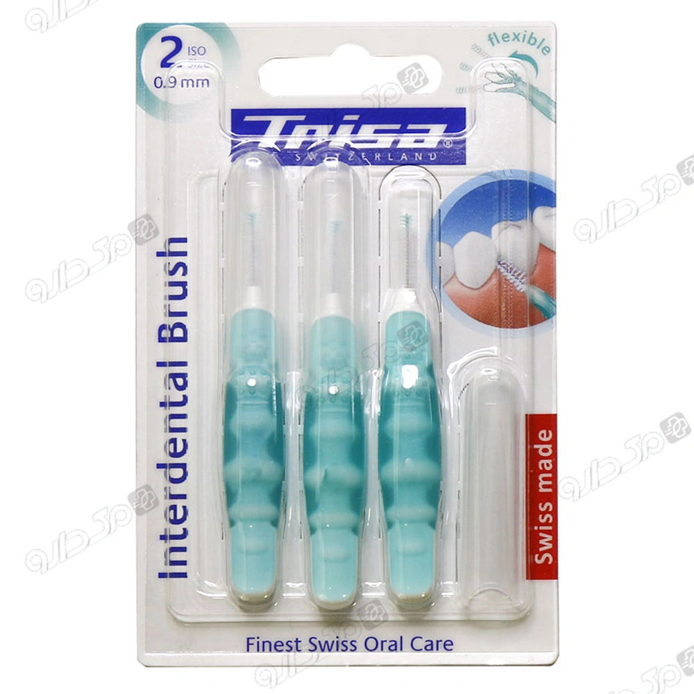 براش بین دندانی پروفشنال 0.9mm سبز شماره 2 تریزا